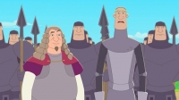 Скриншот к фильму Три богатыря. Ни дня без подвига 2 (мини-сериал 2025, 1 сезон, 1-3 серия)